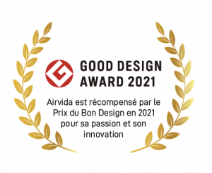 ible Airvida Purificateur D'air Portable Japan Good Design Awards